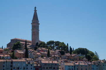 The town of Rovinj in Croatia