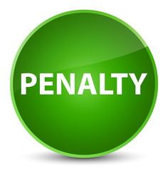 Penalty elegant green round button