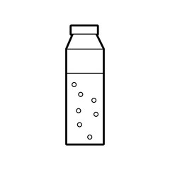 bottle medical liquid drug pharmacy concept vector illustration