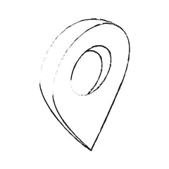 Map location pointer icon vector illustration graphic design