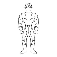 Fototapeta na wymiar Superhero character cartoon icon vector illustration graphic design
