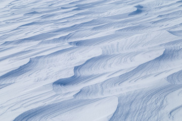 Image with a snowy texture