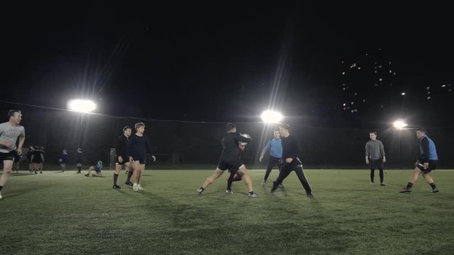 Athletes from Scotland training, professional rugby players train outdoor, power play mens