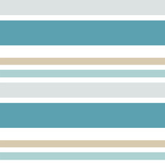 Fototapeta premium Horizontal strip seamless pattern. Vector background