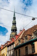 Obraz premium Traditional Cathedral building in Riga, Latvia