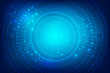 Futuristic Cyber technology blue and white abstract background with line and shadows element Vector illustration eps10 009