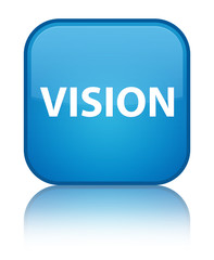 Vision special cyan blue square button