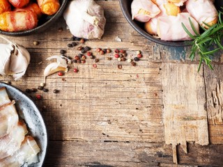 Bacon wrapped sausage