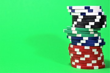 An image of gambling chips