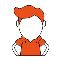 Obraz premium Hipster cute cartoon icon vector illustration graphic design