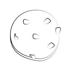 Delicious cookies desserts icon vector illustration graphic design