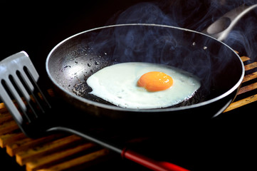 Fried eggs