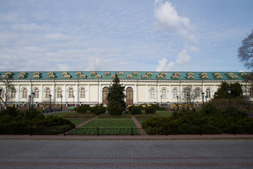 Fototapeta premium landscape of moskow from the kremlin
