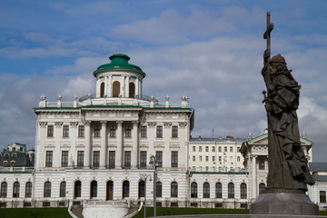 landscape of moskow from the kremlin