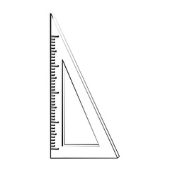 Rulers isolated tools icon vector illustration graphic design