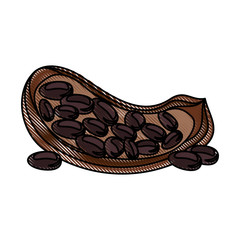 Nuts natural snack icon vector illustration graphic design