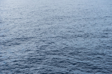 Blue sea water in calm