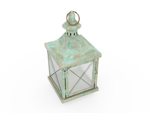 Lantern, 3D model