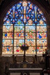 Obraz premium Vitraux cathédrale de Bourges