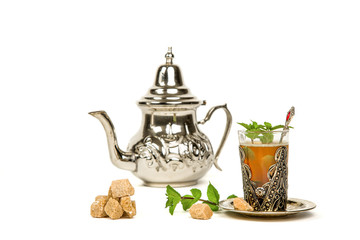 True Moroccan mint tea in the original cup