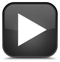 Play icon special black square button