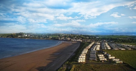 Beach in town