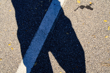 Orion's belt and a bikini top as seen in a parking lot