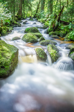 Wasserf&auml;lle von Triberg im Schwarzwald Wasserfall und Wildbach
