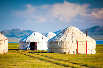 Nice Mountains in Kyrgyzstan country