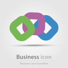 Originally created business icon