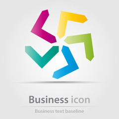 Originally created business icon