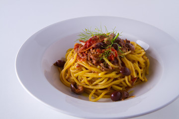 main courses ready in a gourmet restaurant