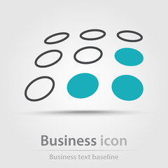 Originally created business icon