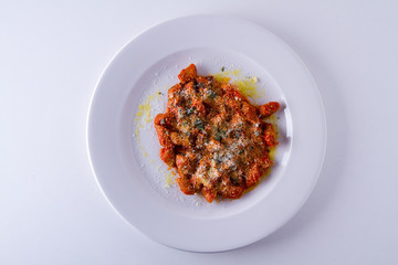 main courses ready in a gourmet restaurant