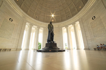 Thomas Jefferson Memorial in Washington DC - obrazy, fototapety, plakaty