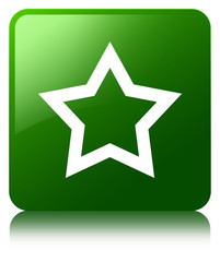 Star icon green square button