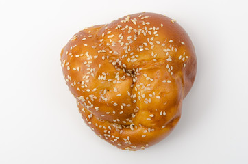 Laugenbrötchen mit Sesam