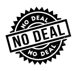 No Deal rubber stamp. Grunge design with dust scratches. Effects can be easily removed for a clean, crisp look. Color is easily changed.