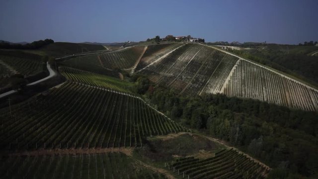 Monferrato con drone