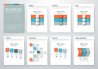 Color elements for infographics