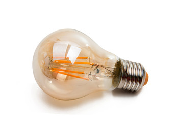LED light bulb isolated