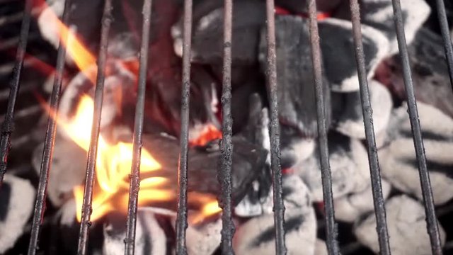 Barbecue Grill Closeup