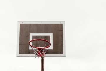 basketball board and hoop homemade