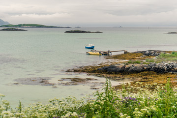Fototapeta premium Landscape of village in Norway, Scandinavia