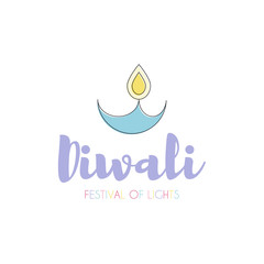 Happy Diwali text design