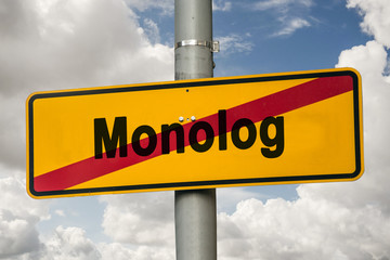 Schild 244 - Monolog