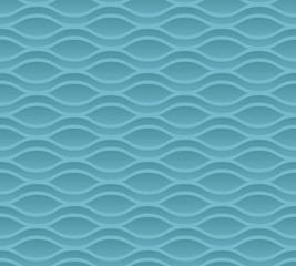 Abstract geometry wave background. vector seamless pattern for fabric, wrapping paper, print and web surface design. marine blue color abstract concept design.