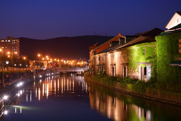 Otaru night view