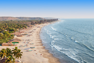Arambol beach, Goa - obrazy, fototapety, plakaty