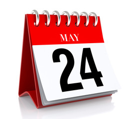 May 24. Calendar